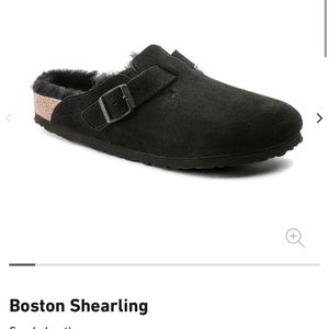 Birkenstock Boston Shearling clog size 38